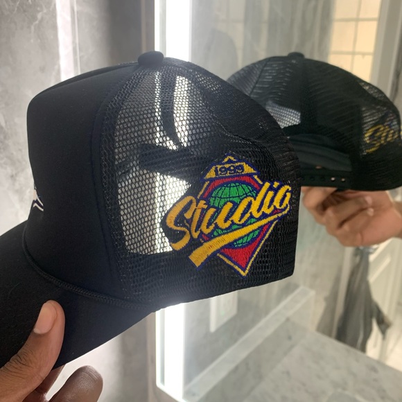 Black Blue Jays Trucker Hat - Picture 2 of 3